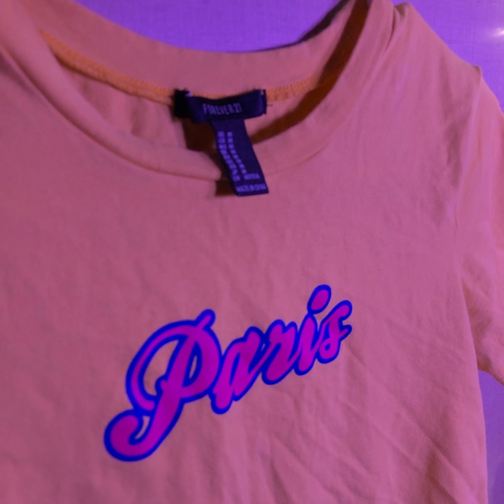 "Paris" Crop Top